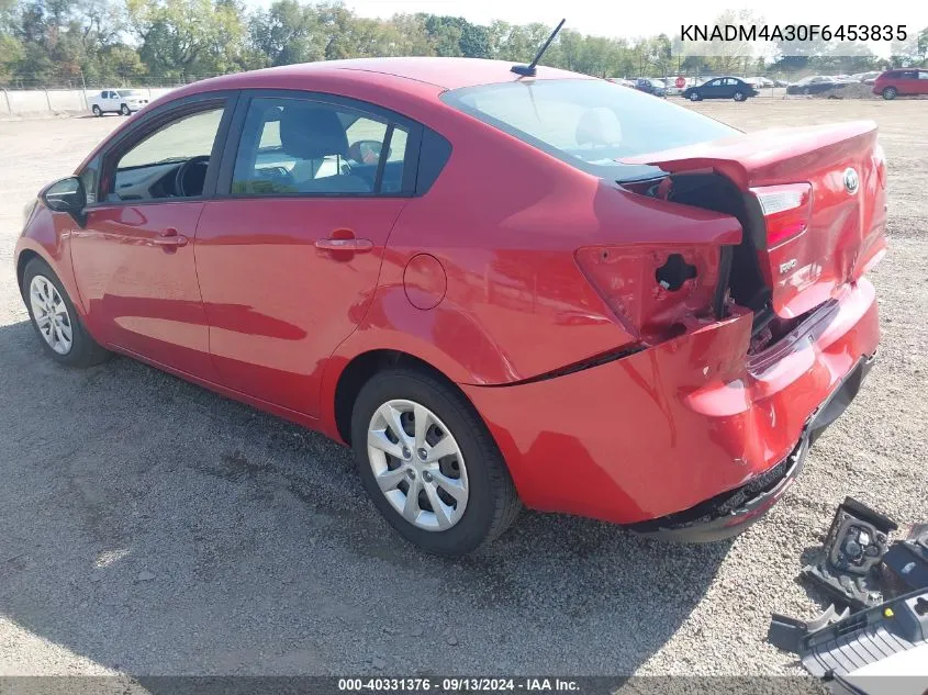 KNADM4A30F6453835 2015 Kia Rio Lx