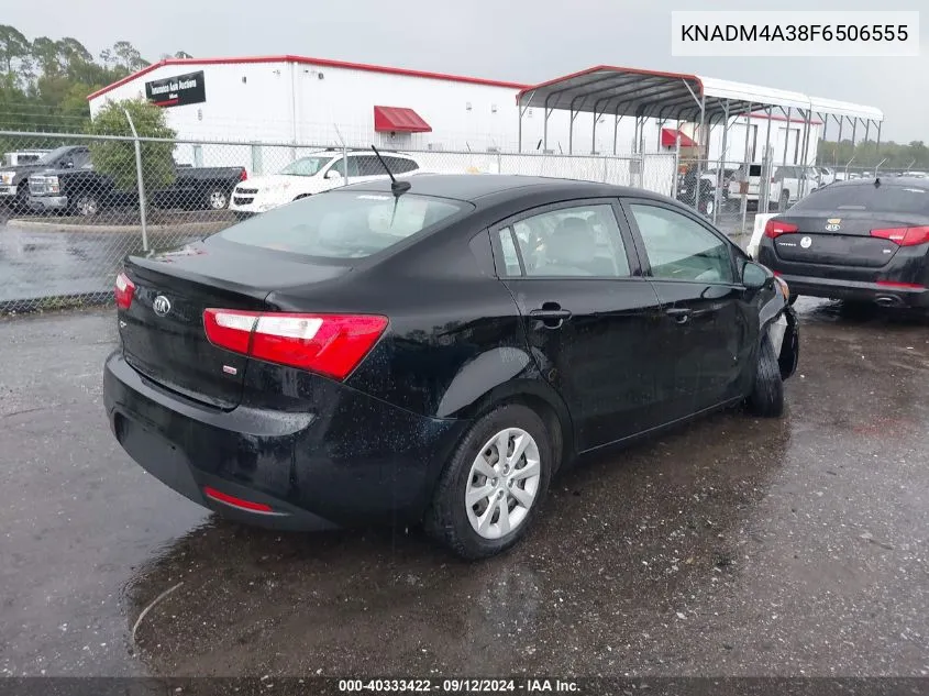 KNADM4A38F6506555 2015 Kia Rio Lx