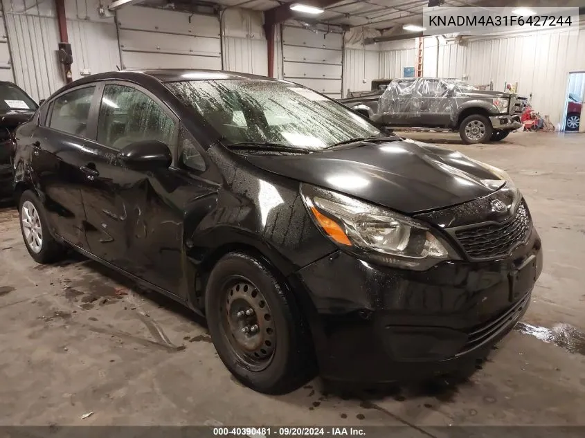 KNADM4A31F6427244 2015 Kia Rio Lx