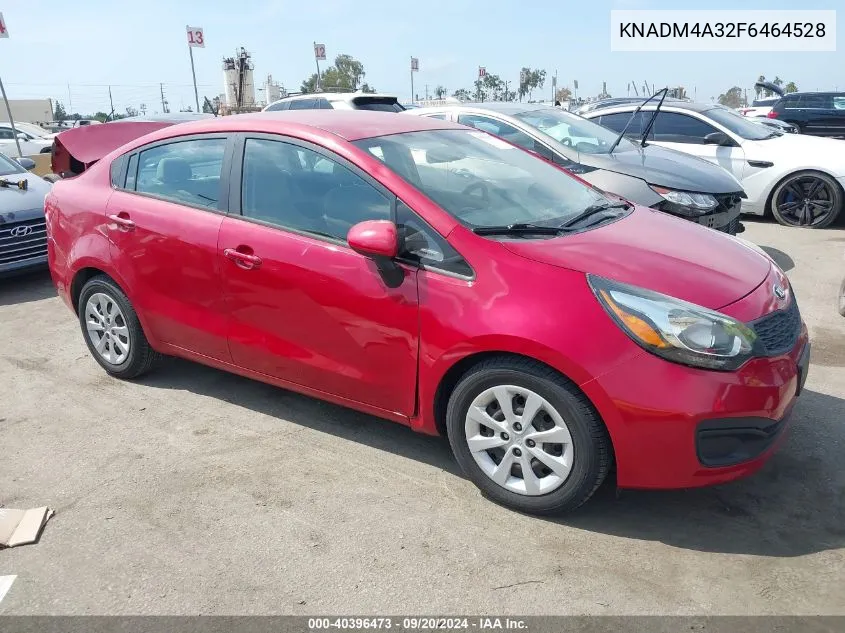 KNADM4A32F6464528 2015 Kia Rio Lx