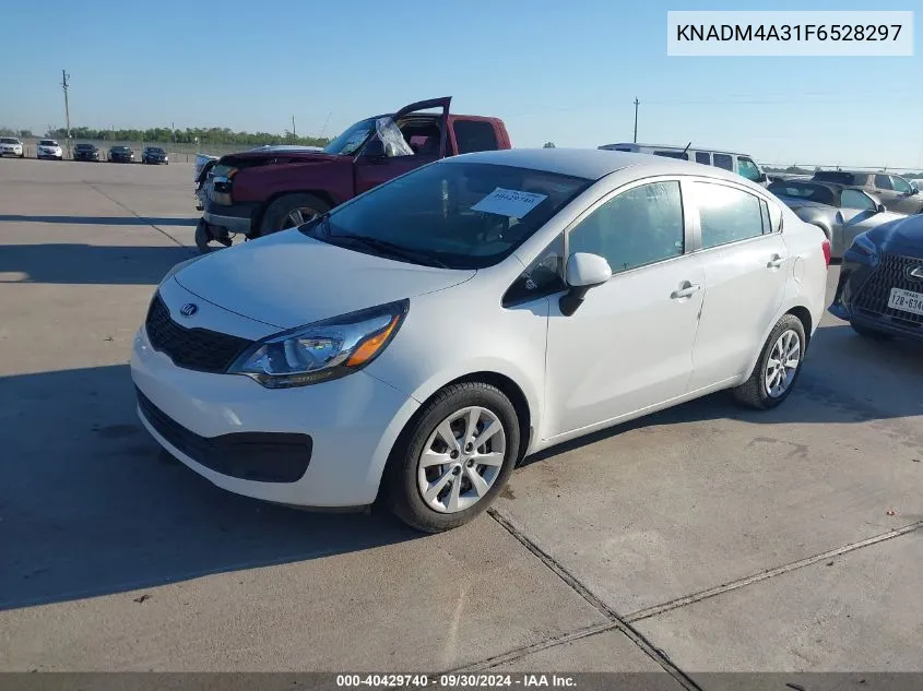 KNADM4A31F6528297 2015 Kia Rio Lx