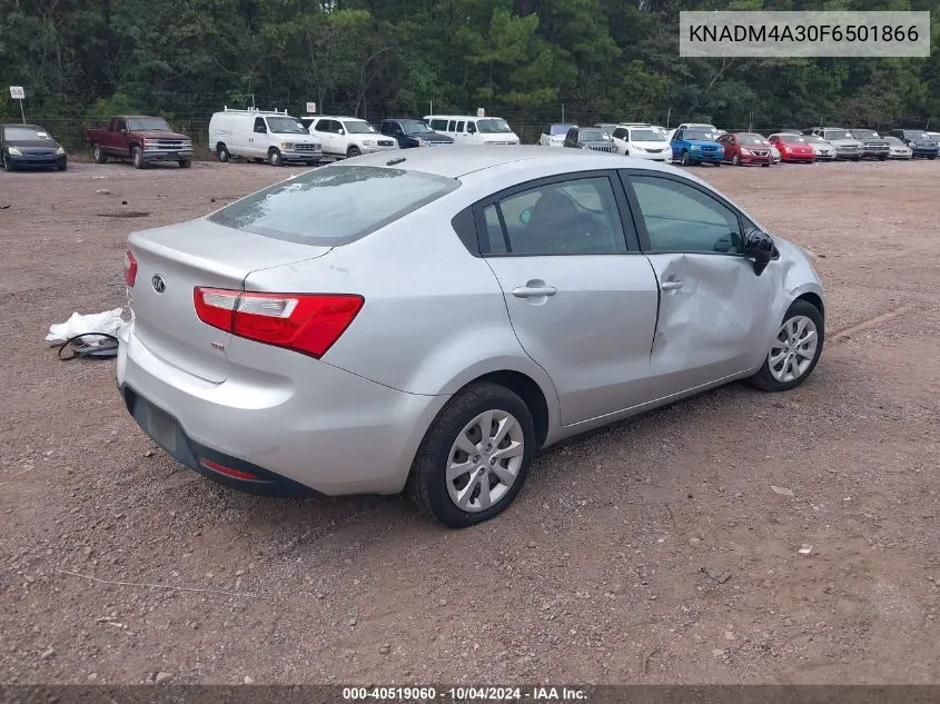 KNADM4A30F6501866 2015 Kia Rio Lx