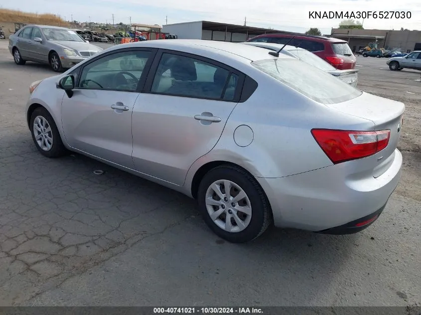 KNADM4A30F6527030 2015 Kia Rio Lx