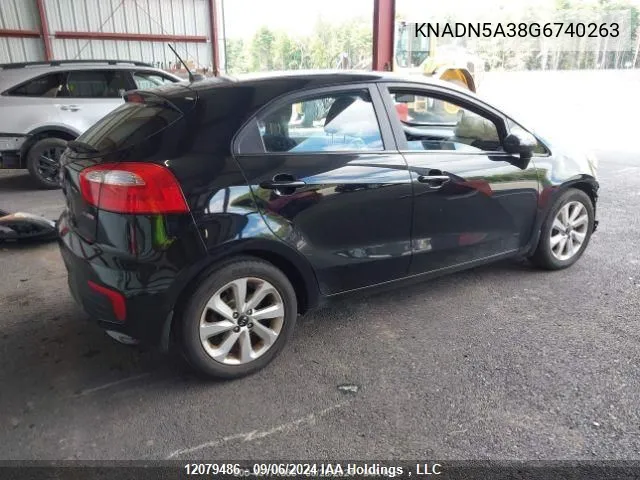 KNADN5A38G6740263 2016 Kia Rio Ex/Lx/Sx