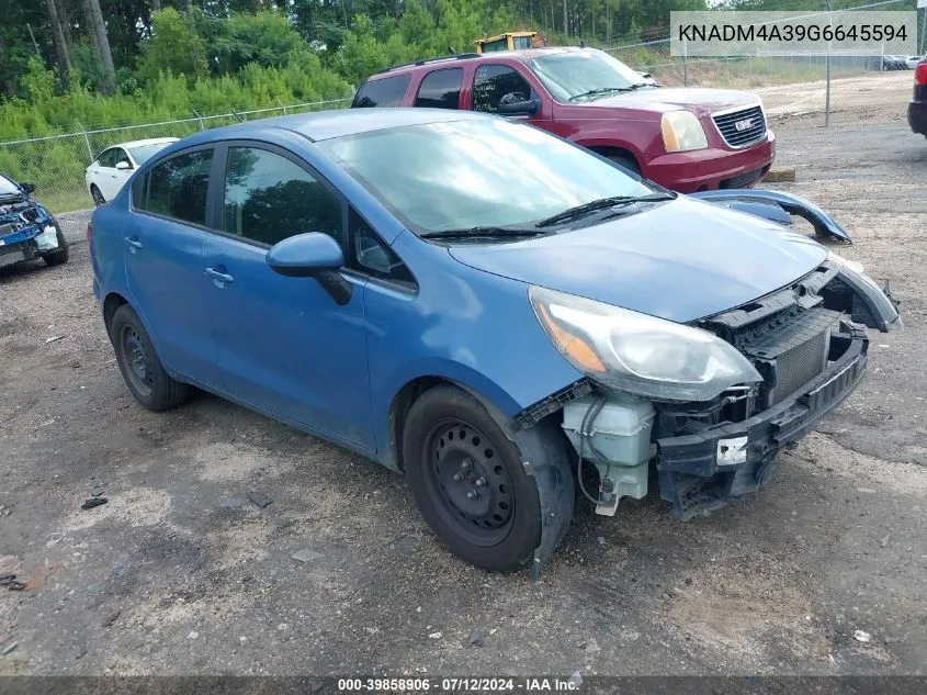 KNADM4A39G6645594 2016 Kia Rio Lx