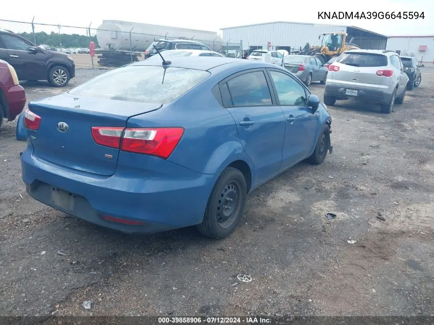 KNADM4A39G6645594 2016 Kia Rio Lx