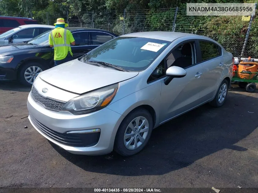 KNADM4A38G6685956 2016 Kia Rio Lx