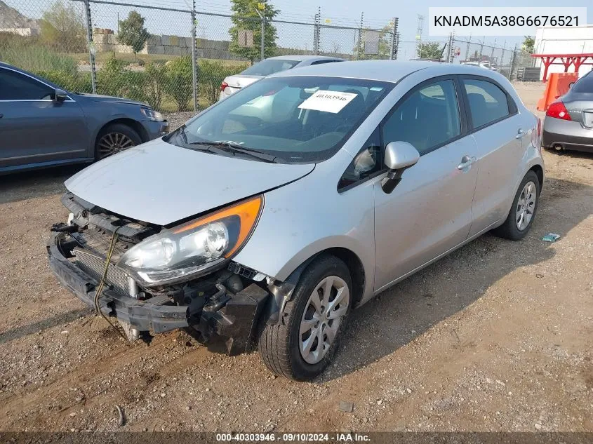 KNADM5A38G6676521 2016 Kia Rio Lx