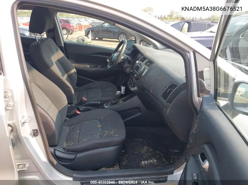 KNADM5A38G6676521 2016 Kia Rio Lx