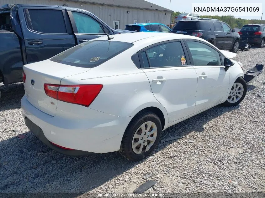 KNADM4A37G6541069 2016 Kia Rio Lx