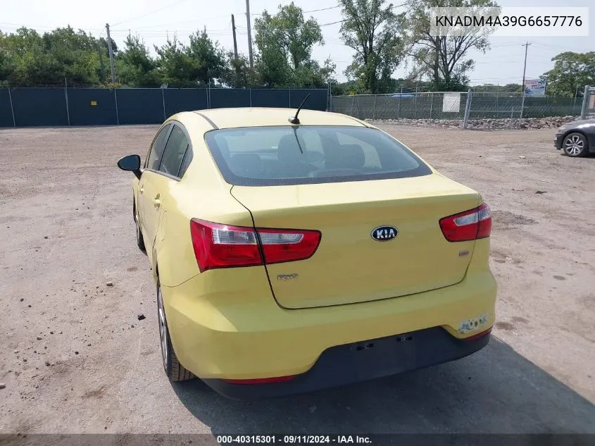 KNADM4A39G6657776 2016 Kia Rio Lx