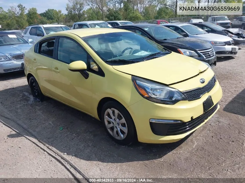 KNADM4A30G6559669 2016 Kia Rio Lx