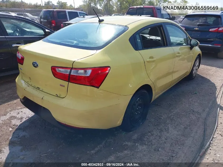 KNADM4A30G6559669 2016 Kia Rio Lx