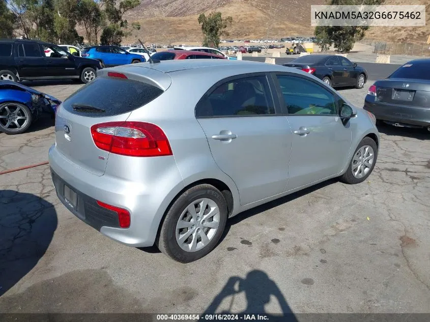 KNADM5A32G6675462 2016 Kia Rio Lx