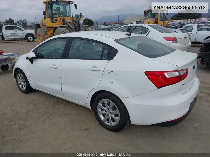 KNADM4A33G6565613 2016 Kia Rio Lx