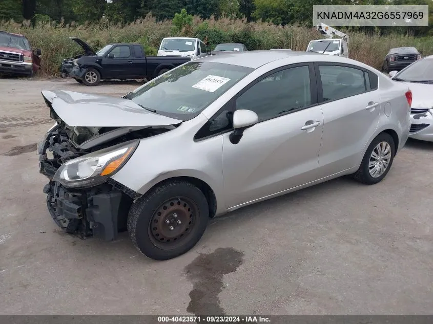 KNADM4A32G6557969 2016 Kia Rio Lx