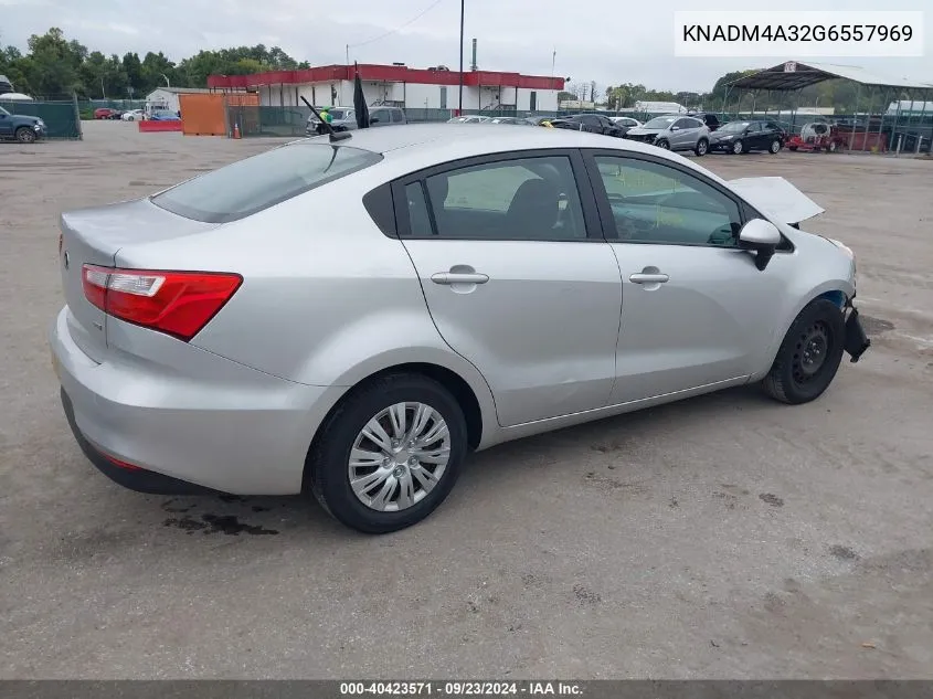 KNADM4A32G6557969 2016 Kia Rio Lx