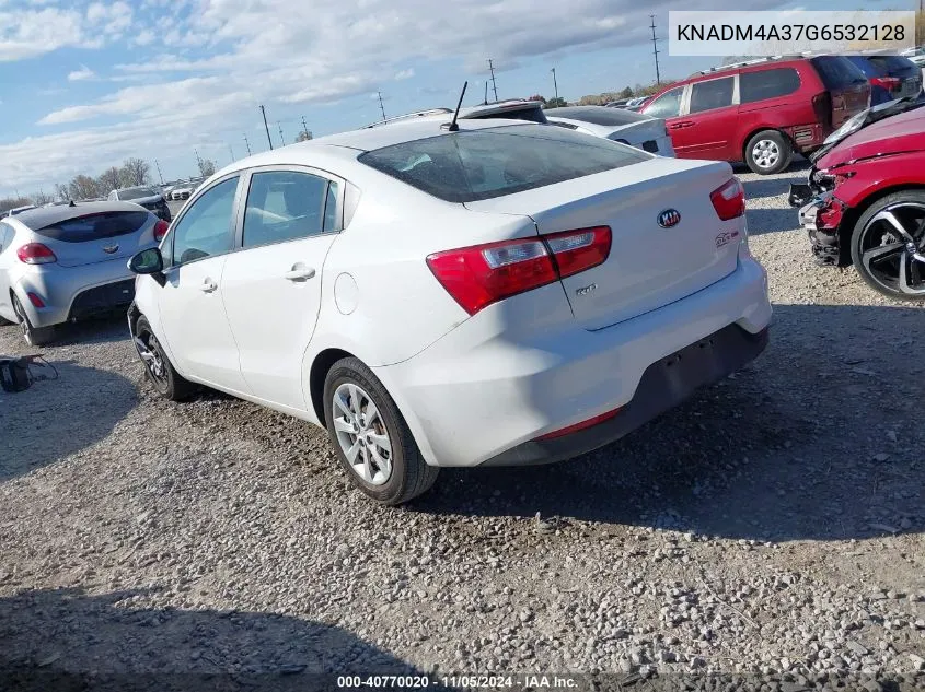 KNADM4A37G6532128 2016 Kia Rio Lx