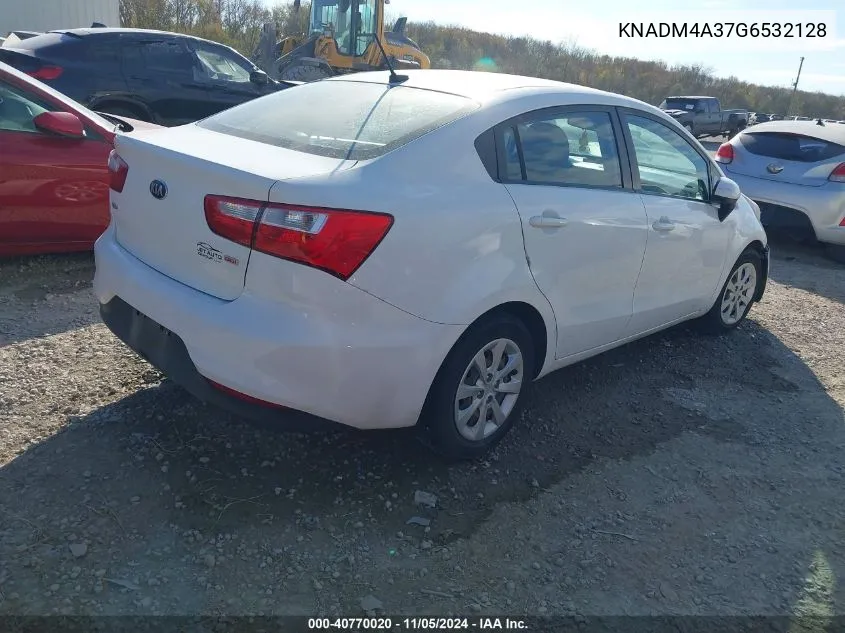 KNADM4A37G6532128 2016 Kia Rio Lx