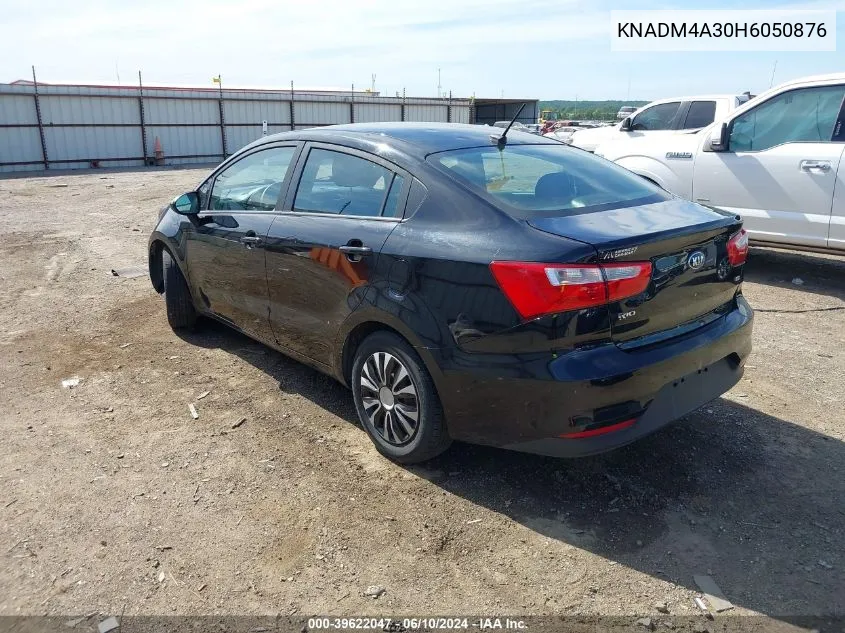 KNADM4A30H6050876 2017 Kia Rio Lx