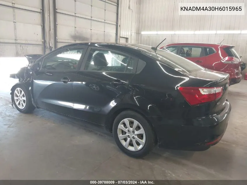 KNADM4A30H6015965 2017 Kia Rio Lx