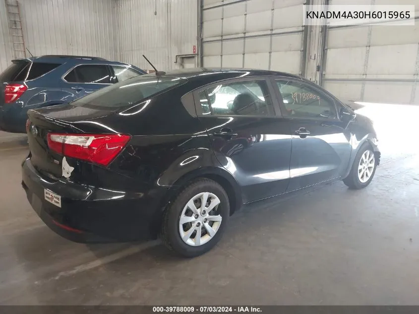 KNADM4A30H6015965 2017 Kia Rio Lx