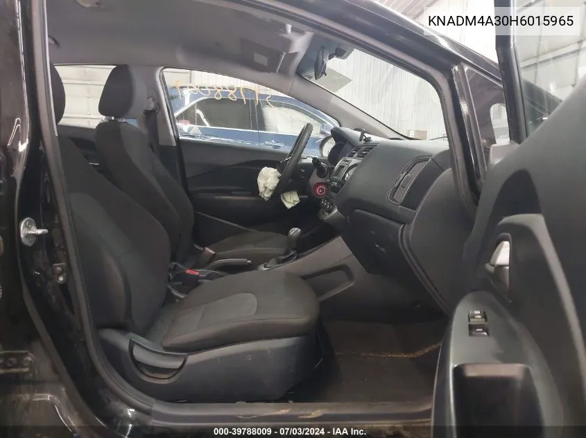 KNADM4A30H6015965 2017 Kia Rio Lx