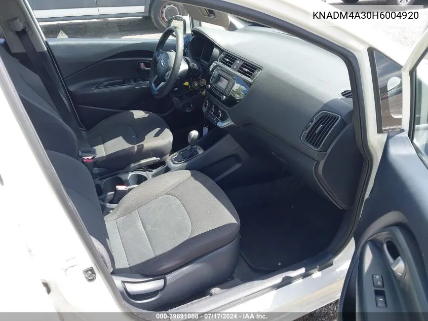 KNADM4A30H6004920 2017 Kia Rio Ex/Lx