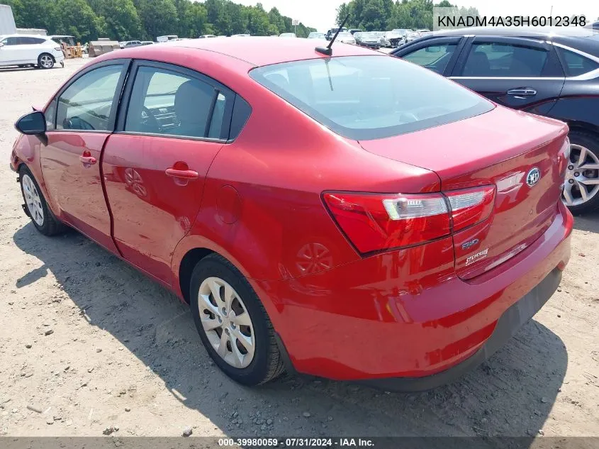 KNADM4A35H6012348 2017 Kia Rio Lx