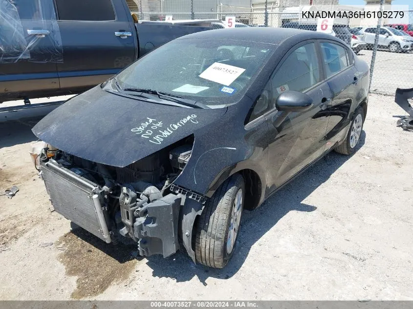 KNADM4A36H6105279 2017 Kia Rio Lx