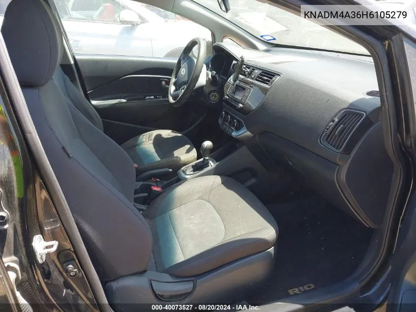 KNADM4A36H6105279 2017 Kia Rio Lx