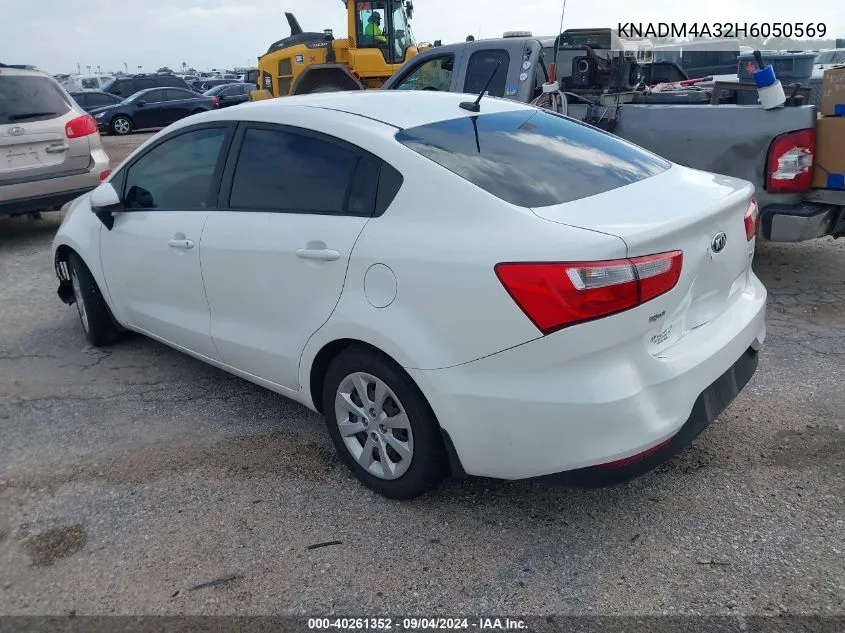 KNADM4A32H6050569 2017 Kia Rio Lx