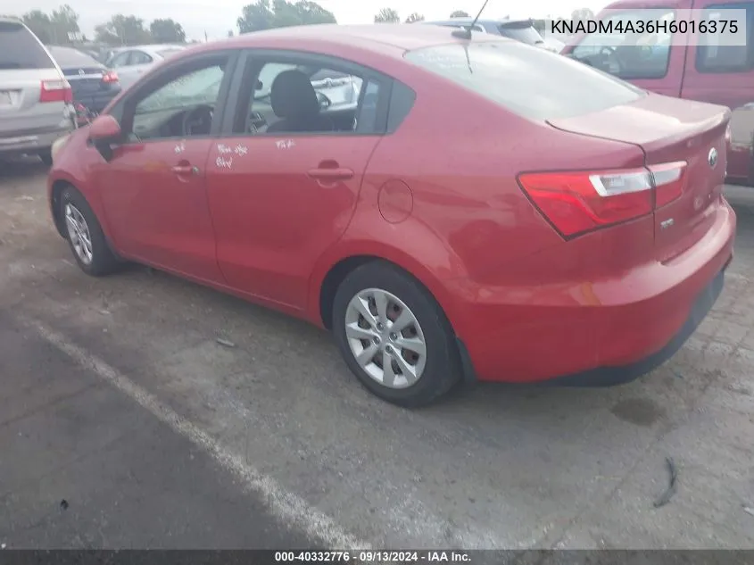 KNADM4A36H6016375 2017 Kia Rio Lx