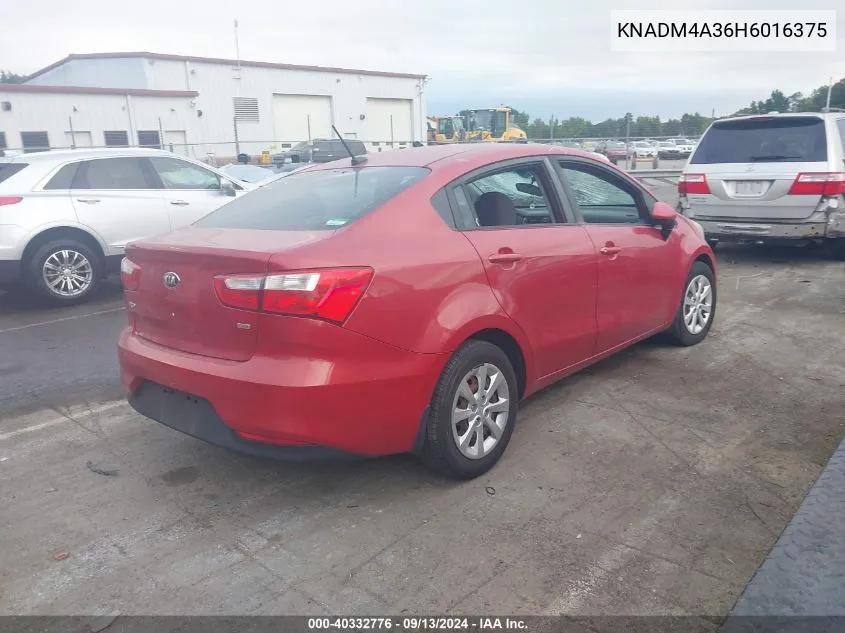 KNADM4A36H6016375 2017 Kia Rio Lx