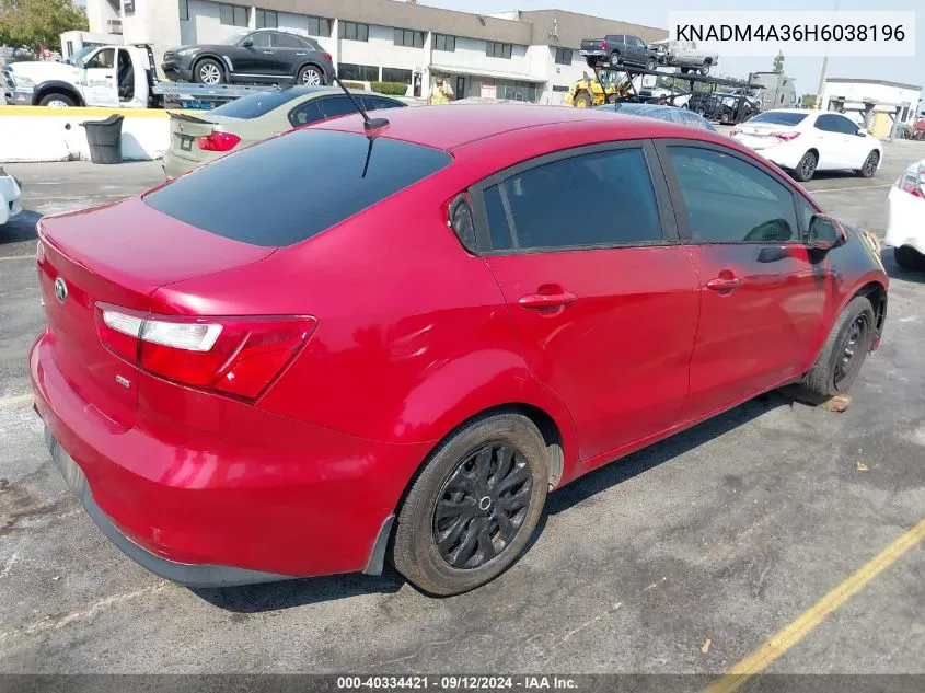 KNADM4A36H6038196 2017 Kia Rio Lx