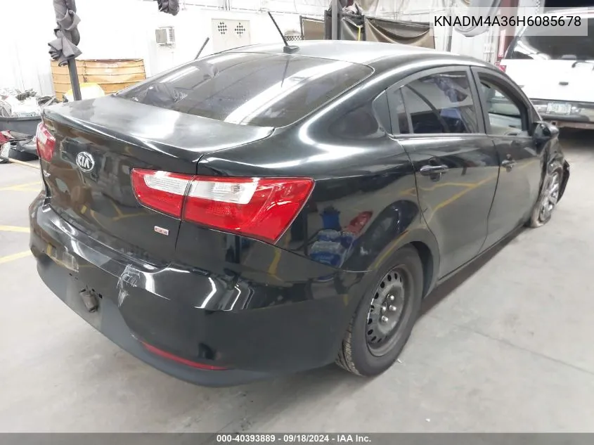 KNADM4A36H6085678 2017 Kia Rio Lx