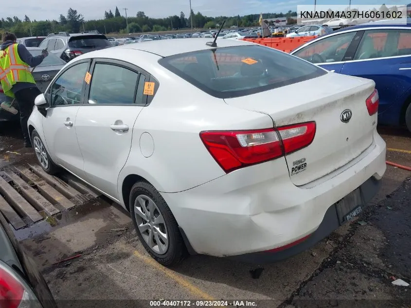 KNADM4A37H6061602 2017 Kia Rio Lx