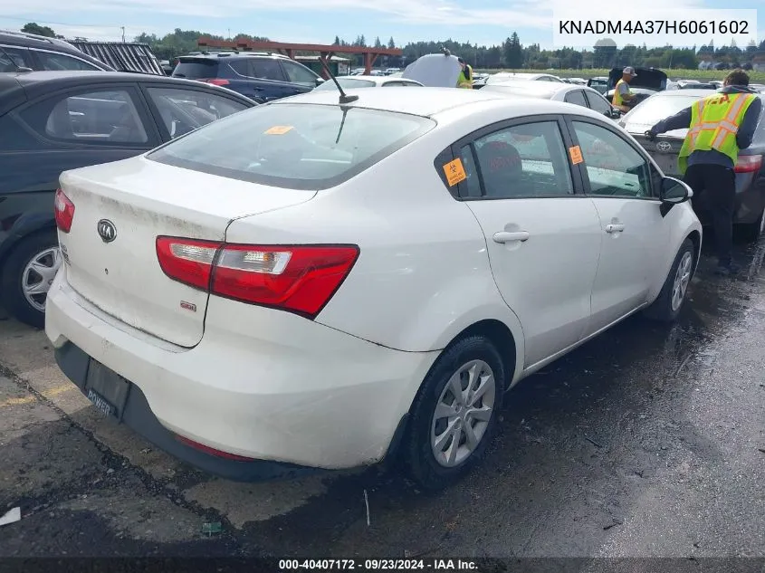 KNADM4A37H6061602 2017 Kia Rio Lx