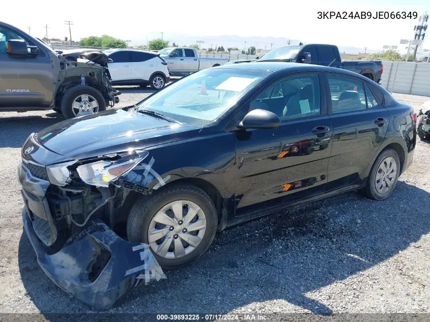 2018 Kia Rio Lx VIN: 3KPA24AB9JE066349 Lot: 39893225