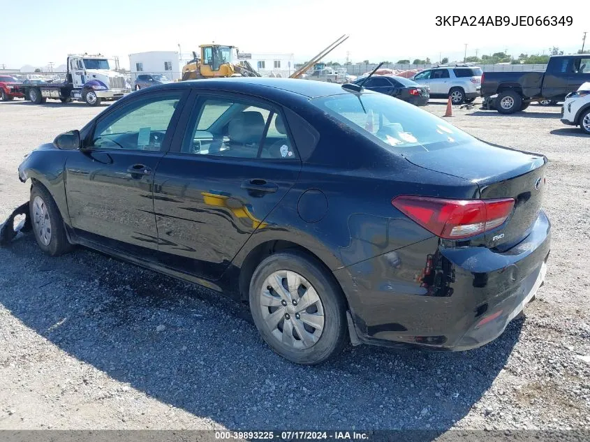 3KPA24AB9JE066349 2018 Kia Rio Lx