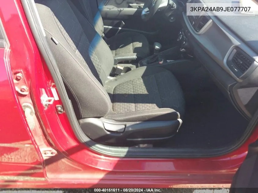 3KPA24AB9JE077707 2018 Kia Rio S