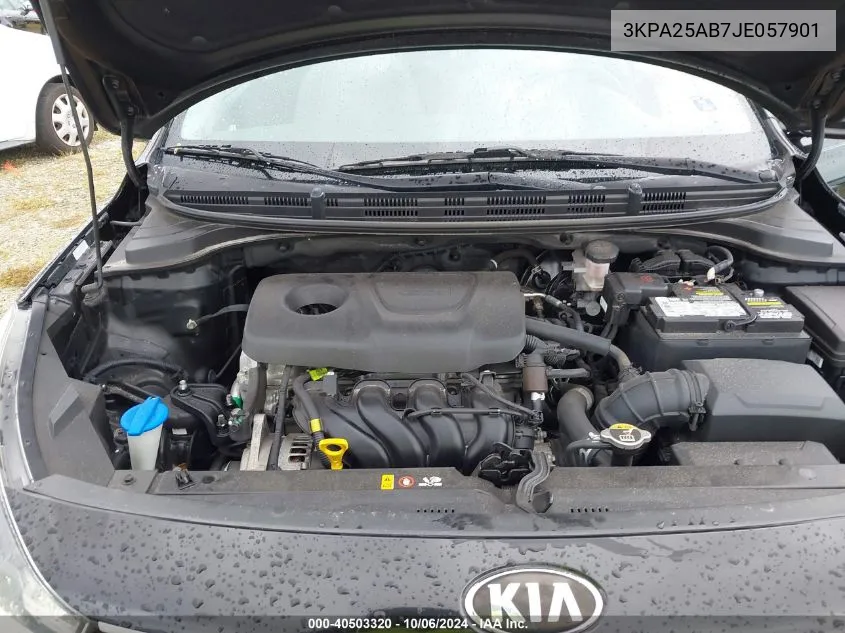 3KPA25AB7JE057901 2018 Kia Rio Lx