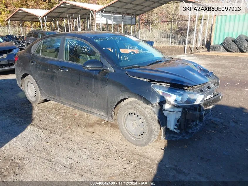 2018 Kia Rio S VIN: 3KPA24AB5JE097923 Lot: 40842480