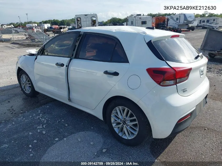 3KPA25AB9KE212630 2019 Kia Rio 5-Door S