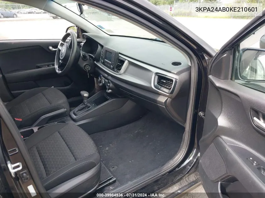 3KPA24AB0KE210601 2019 Kia Rio Lx