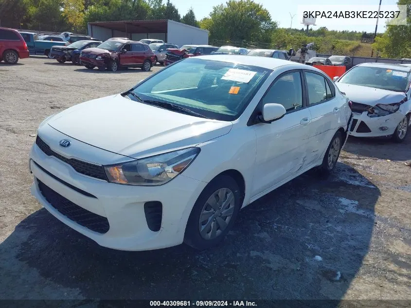 3KPA24AB3KE225237 2019 Kia Rio S