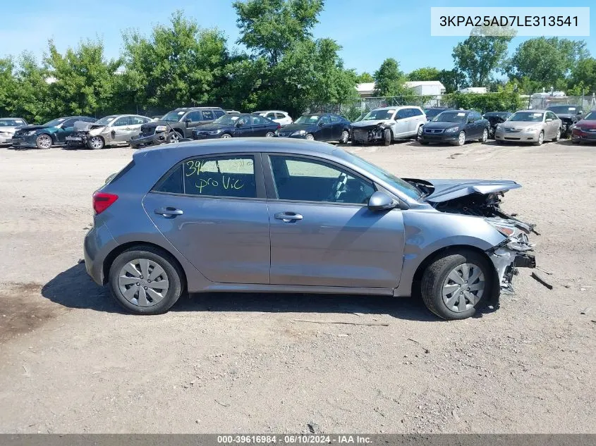 3KPA25AD7LE313541 2020 Kia Rio 5-Door S