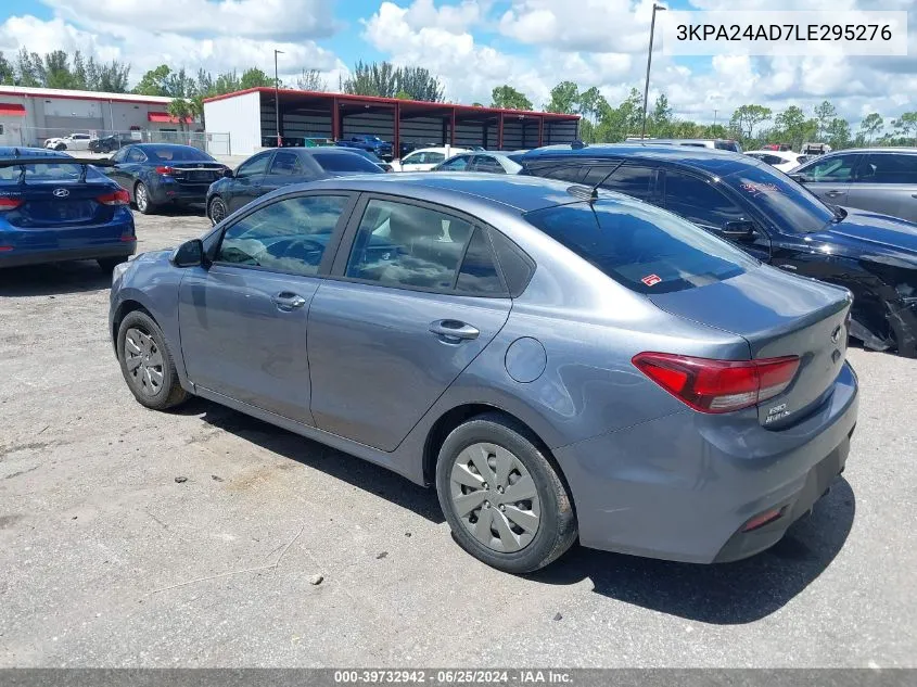 3KPA24AD7LE295276 2020 Kia Rio S