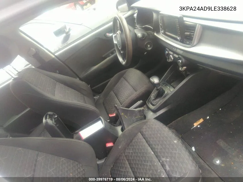 2020 Kia Rio S VIN: 3KPA24AD9LE338628 Lot: 39976719