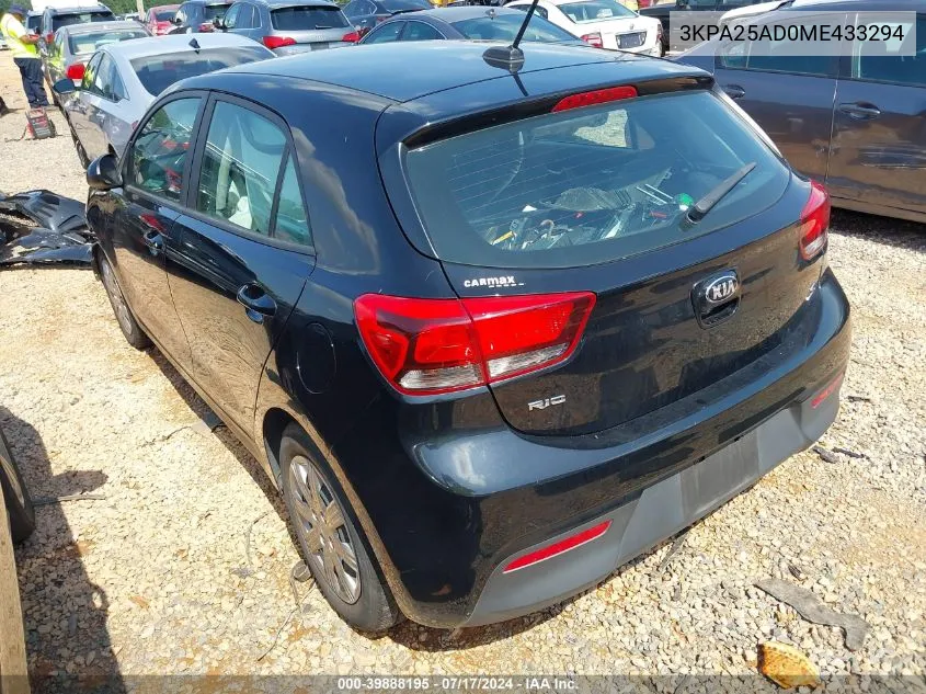 3KPA25AD0ME433294 2021 Kia Rio 5-Door S